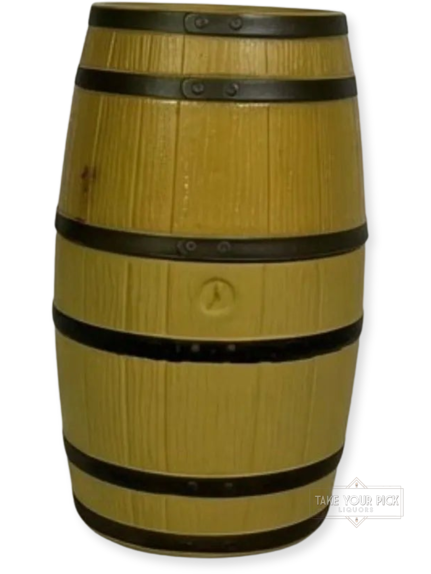 I.W. Harper mini-barrel decanter - 86 Proof - Bottle Front