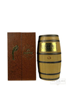 I.W. Harper mini-barrel decanter