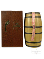 I.W. Harper mini-barrel decanter