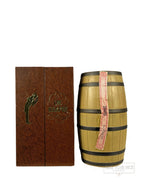 I.W. Harper mini-barrel decanter
