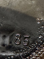 Wild Turkey 12-year "Cheesy Gold Foil" with tube, 85 on glass (first release)