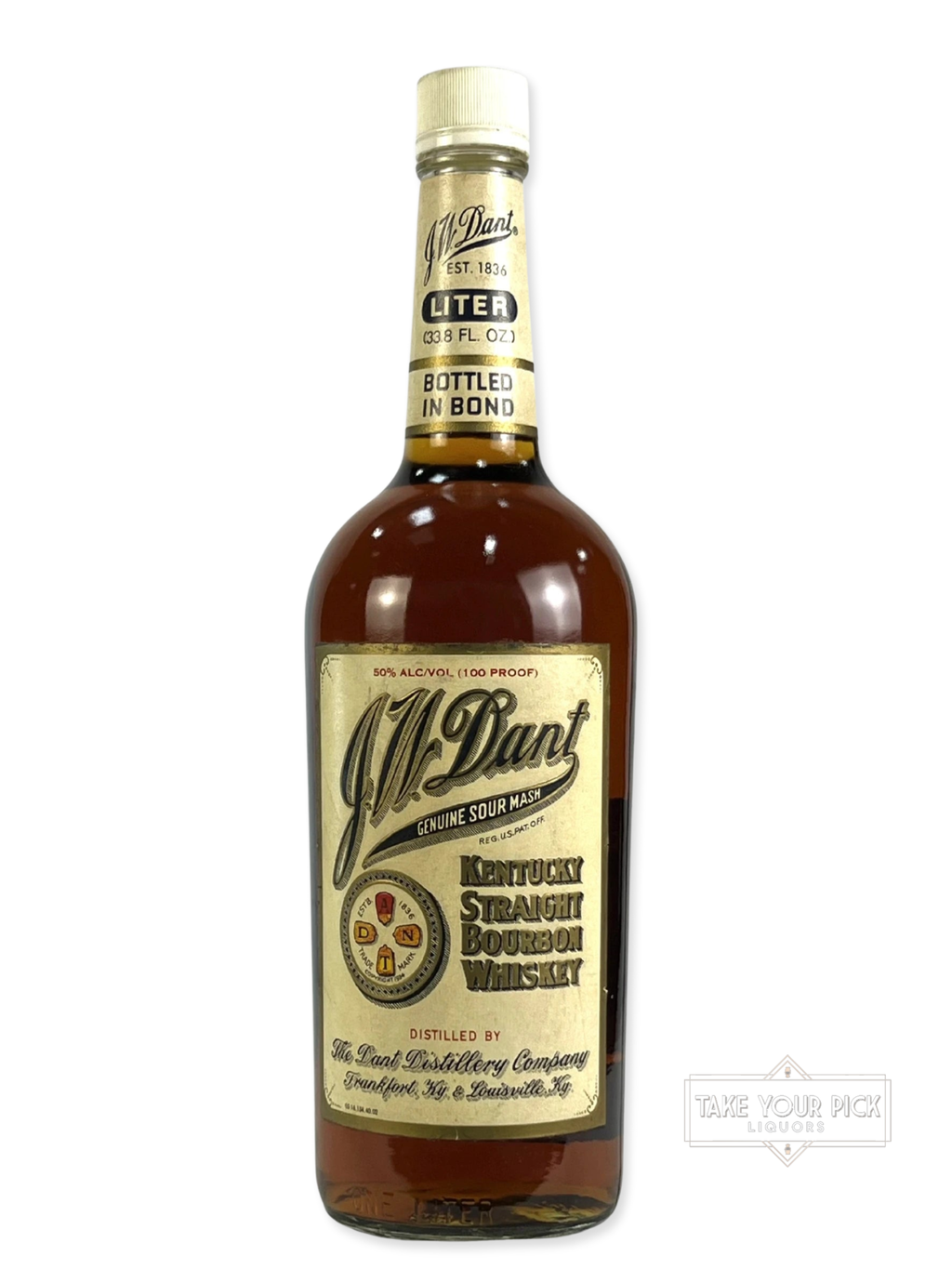 J.W. Dant Bottled in Bond 1989