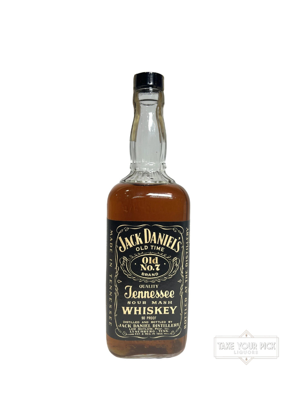 Jack Daniel's Black Label 90 Proof 1972 750ml
