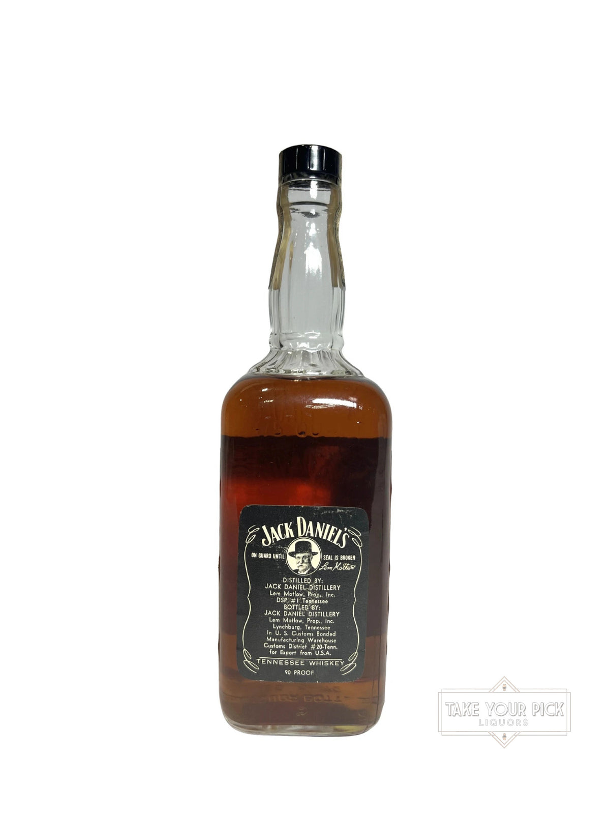 Jack Daniel's Black Label 90 Proof 1972 750ml