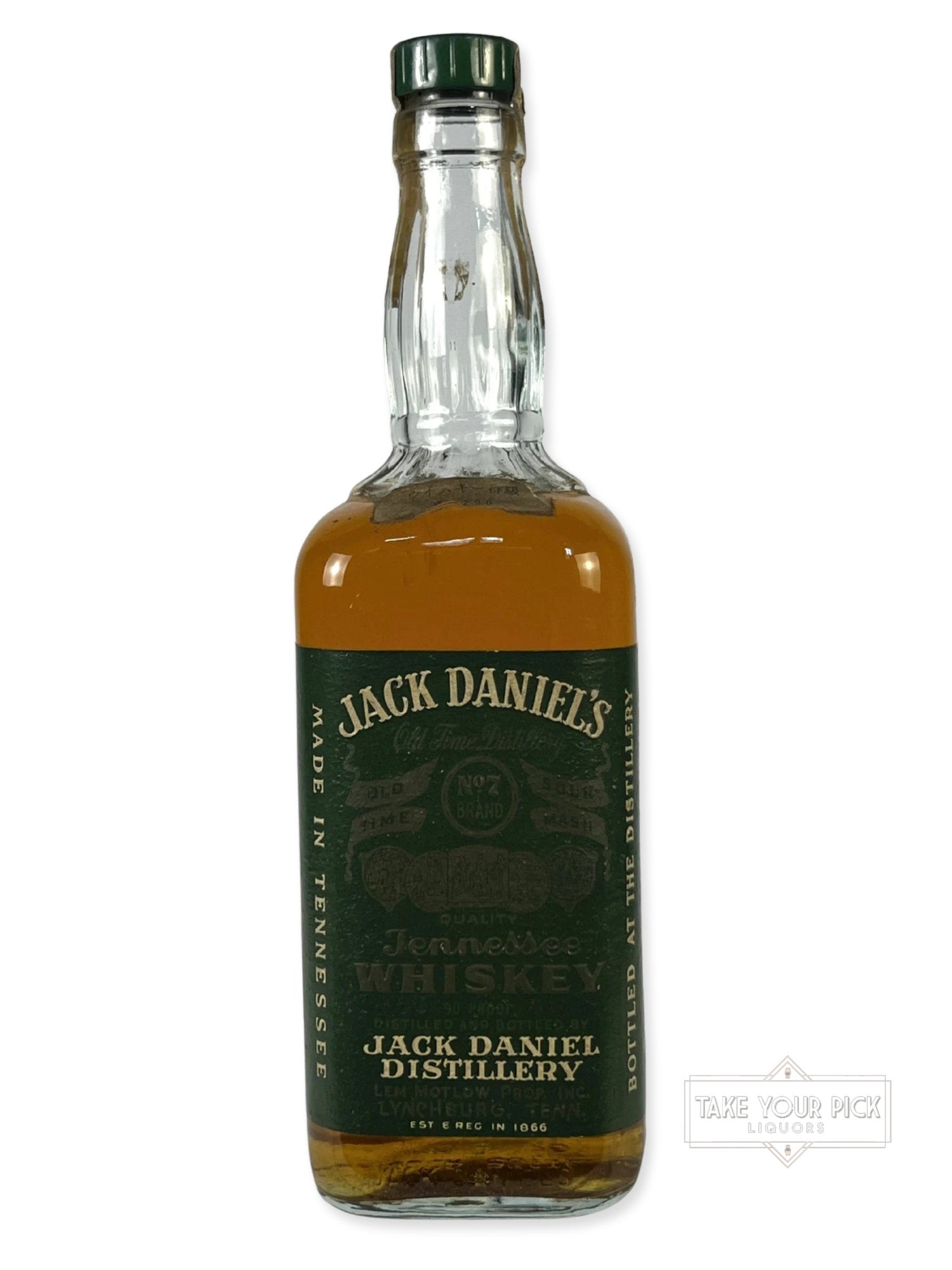 Jack Daniel's Green Label 90pf. 1976