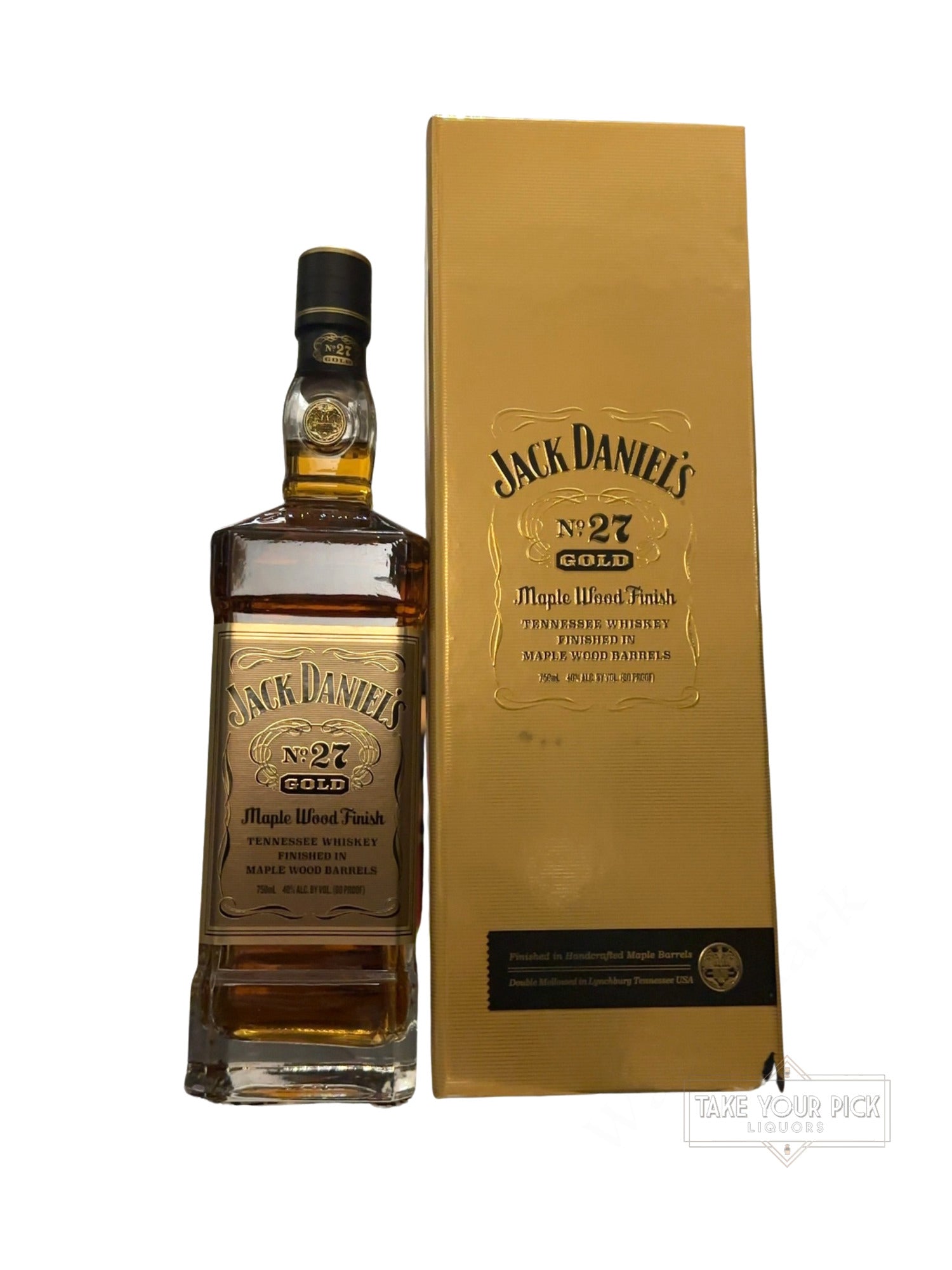 Jack Daniel's No. 27 Gold Maple Wood Finish 80 Proof