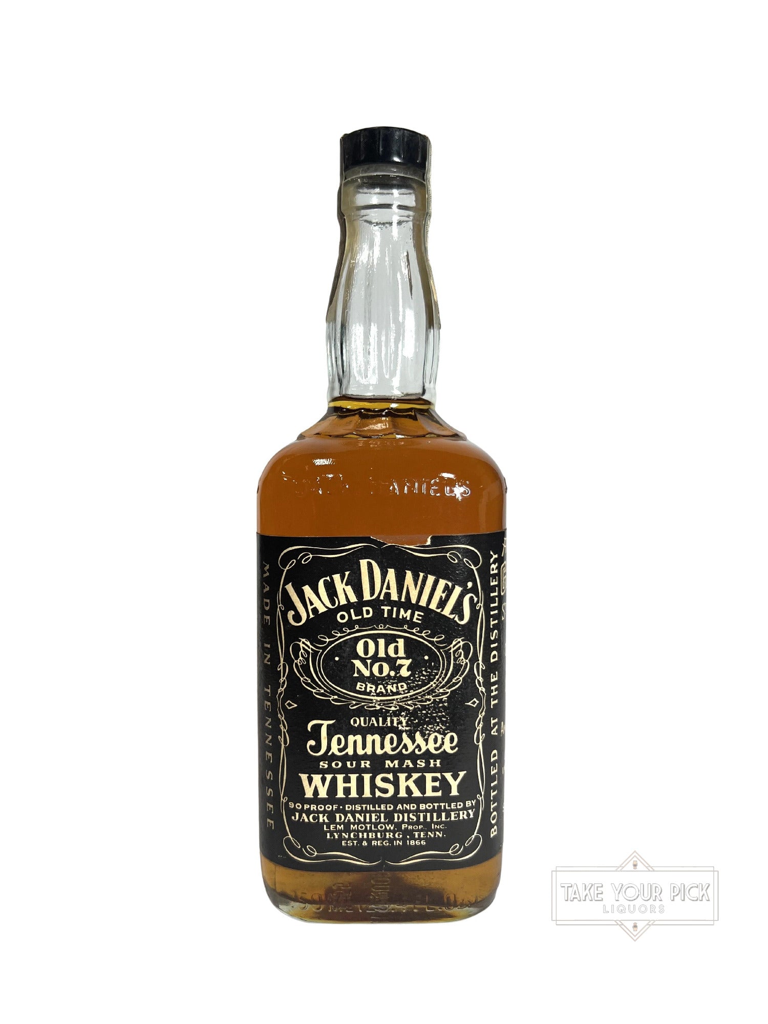 Jack Daniel's Old No.7, 90pf 1977 - 90 Proof