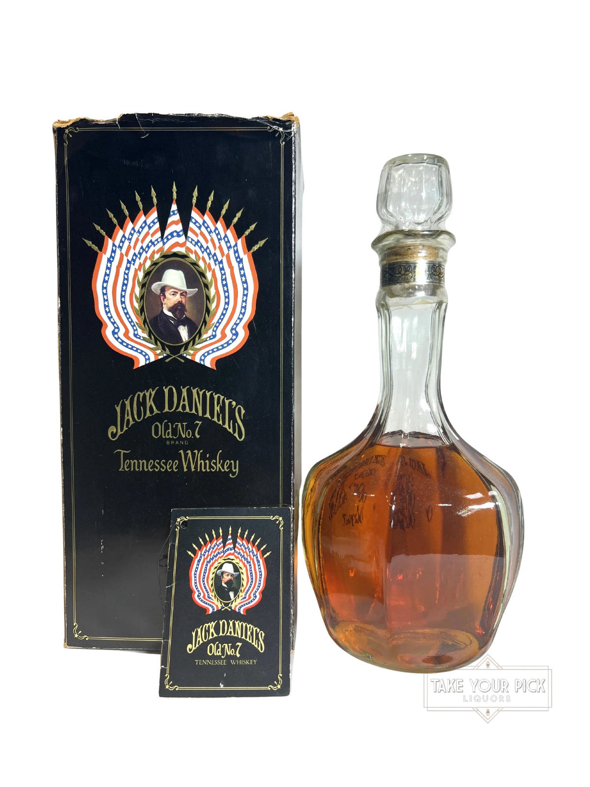 Jack Daniel's Old No. 7 90 proof 1980's 1.5 Liter