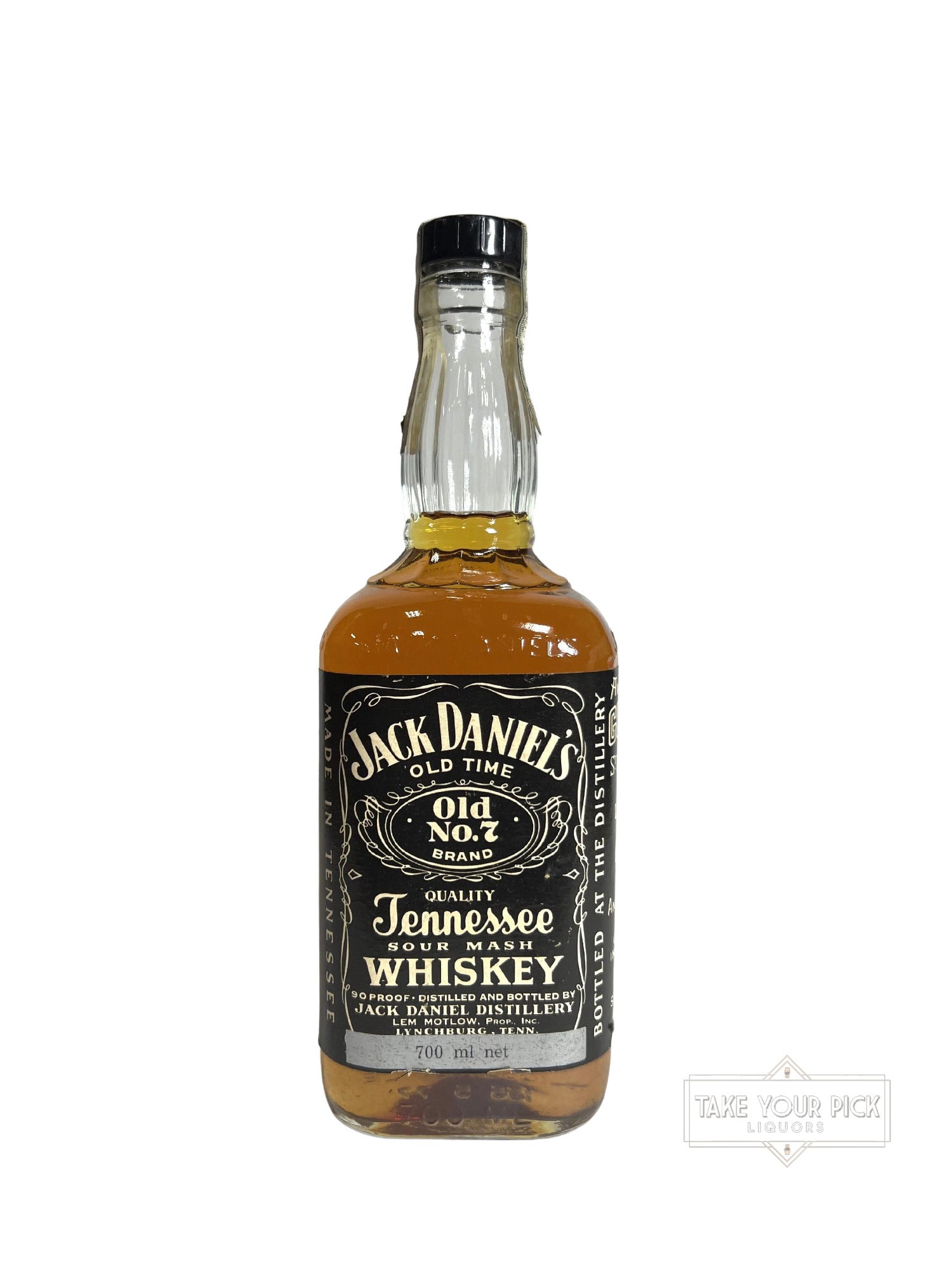 Jack Daniel's Old No. 7, 90pf. 1977 - 90 Proof