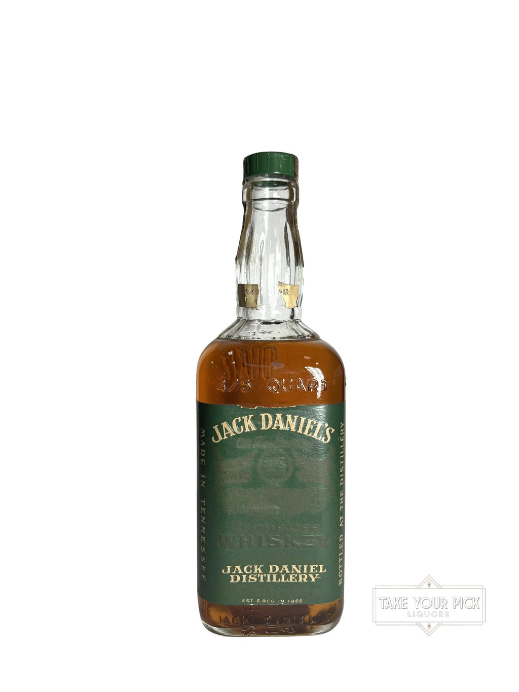 Jack Daniel's Old No. 7 Green Label 1973 - 90 Proof