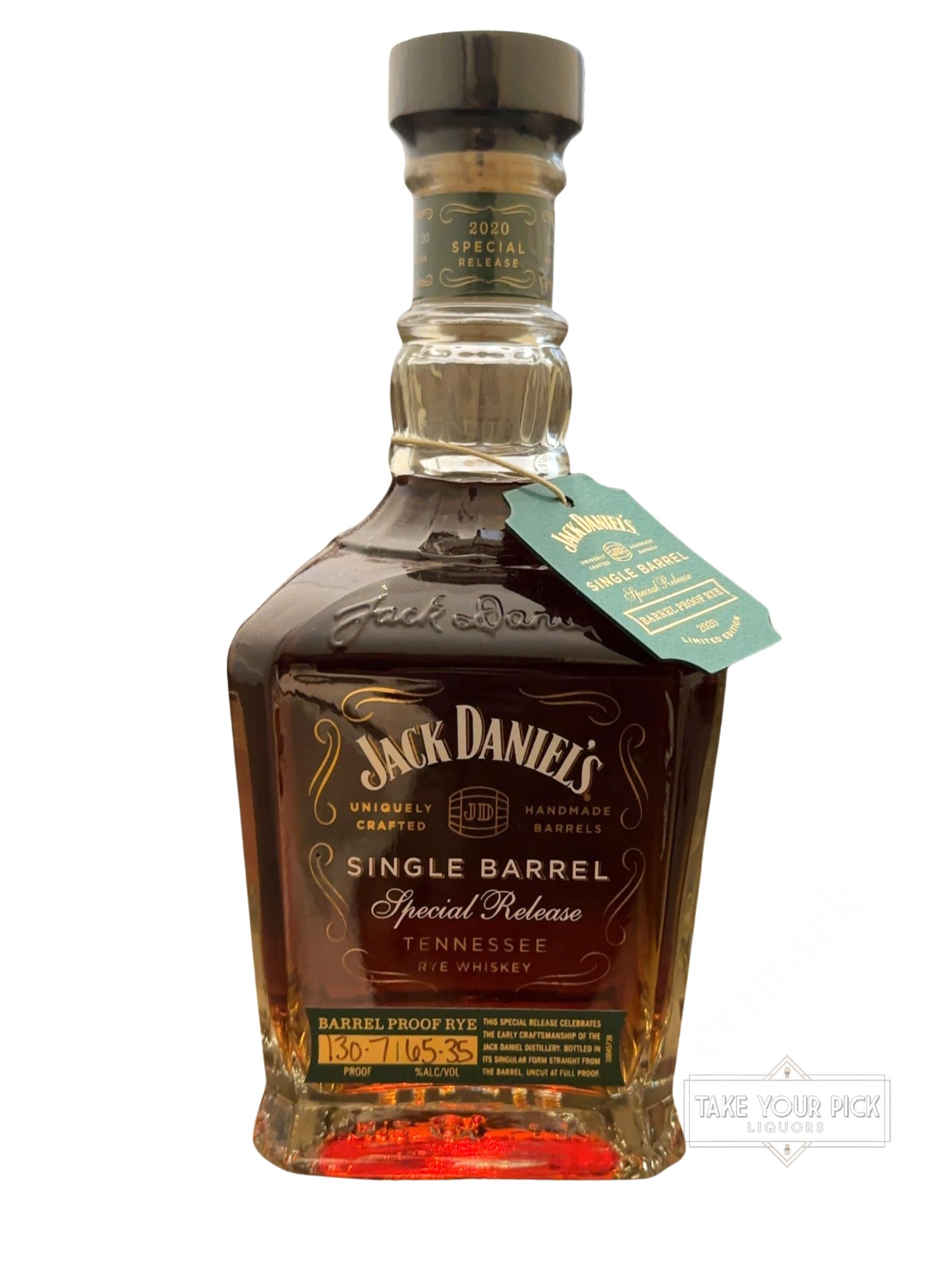 Jack Daniel's Single Barrel Special Release Barrel Proof Rye 130.7 Proof