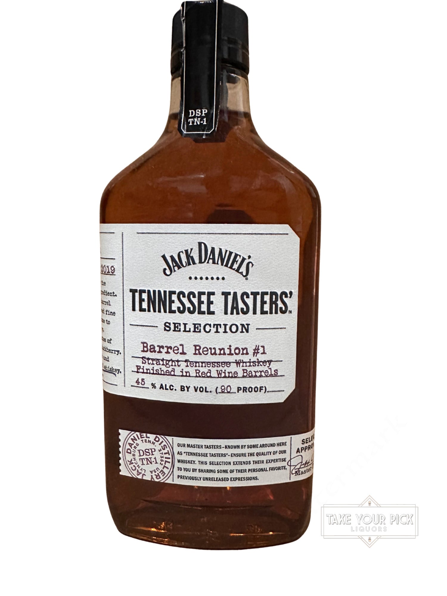 Jack Daniel's Tennessee Tasters' Selection Barrel Reunion #1 90 Proof