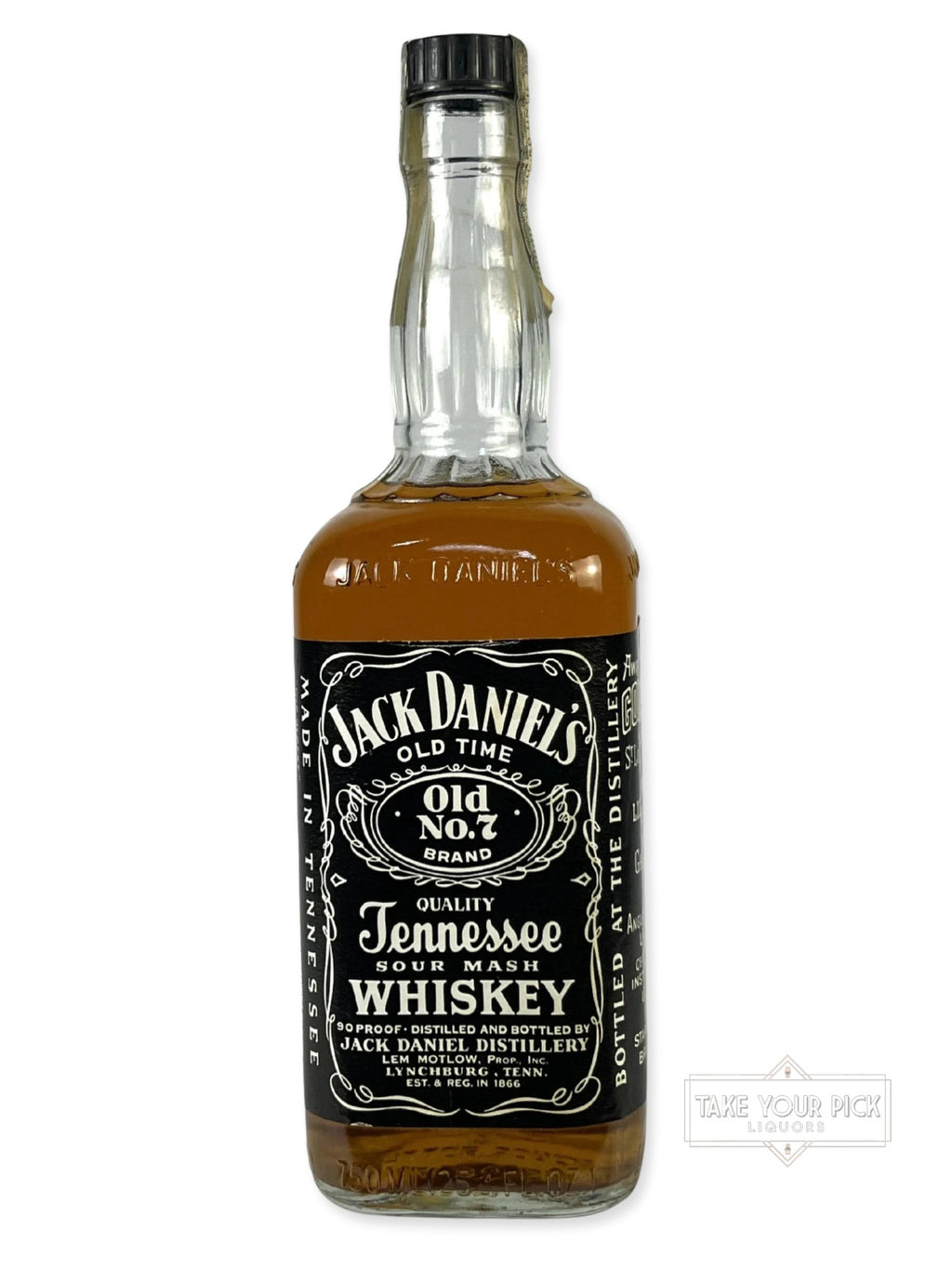Jack Daniels Black Label 90pf. 1977