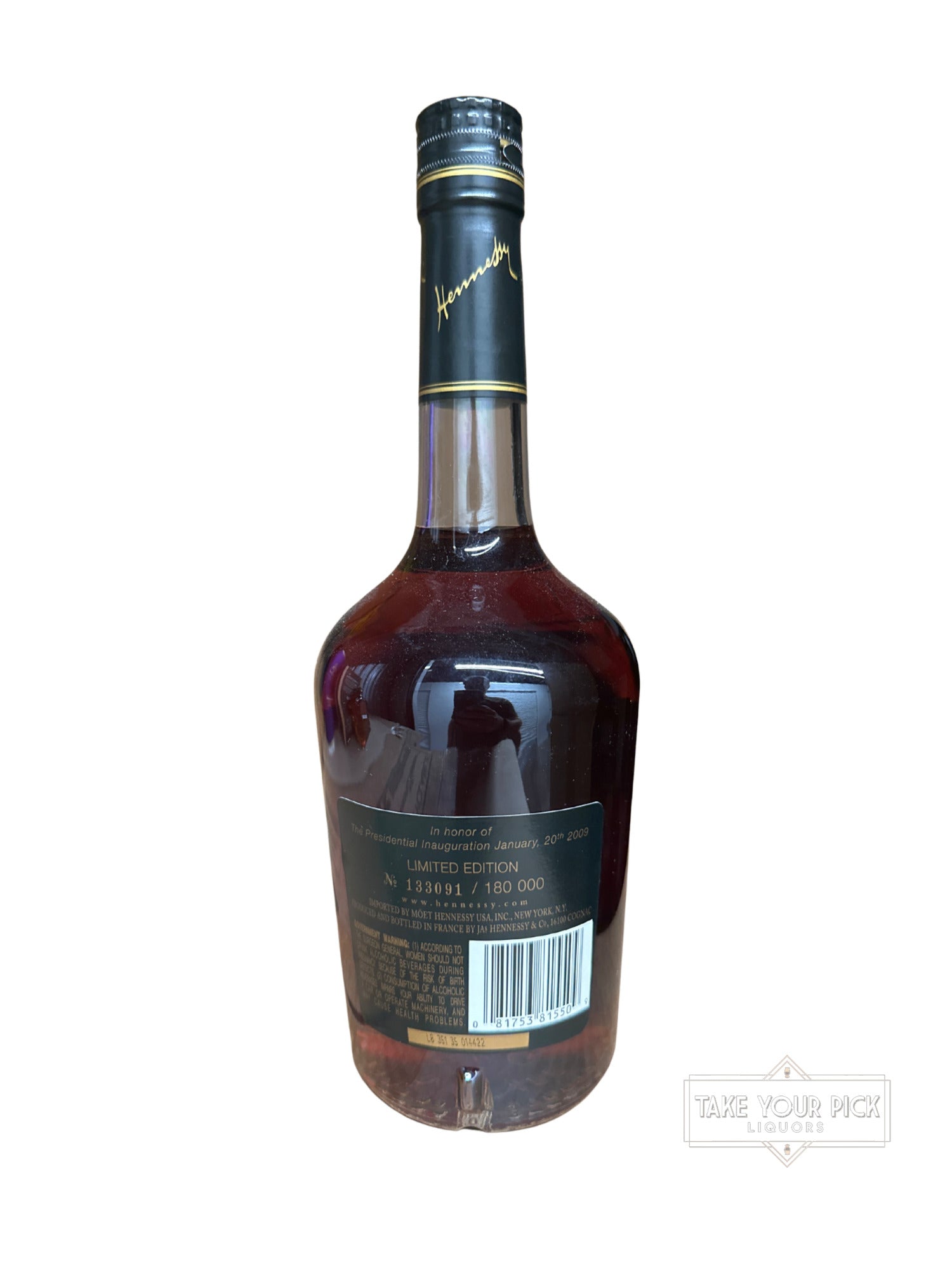 2009 Hennessy Very Special 44th President Obama Limited Edition 750ml