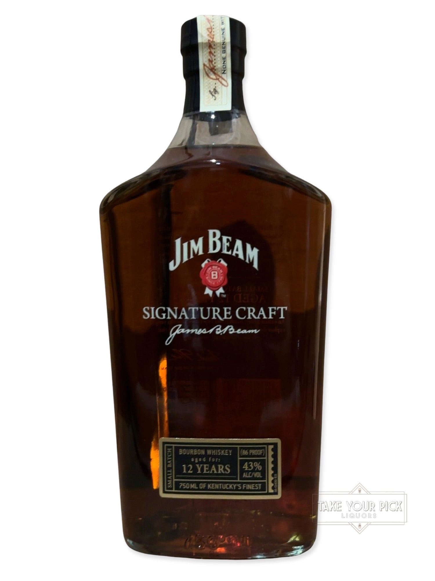 Jim Beam Signature Craft 86 Proof