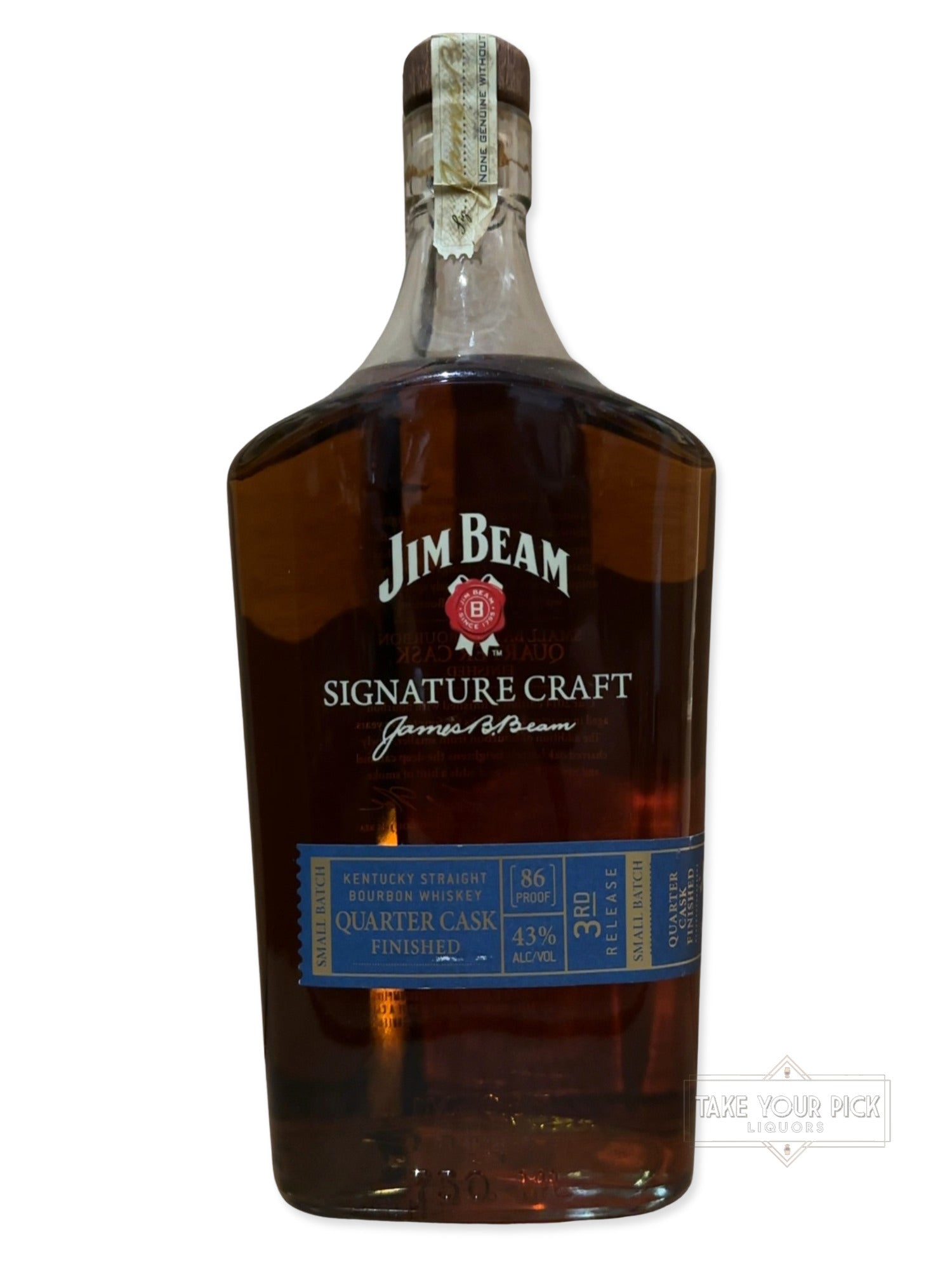 Jim Beam Signature Craft Quarter Cask Finished 86 Proof