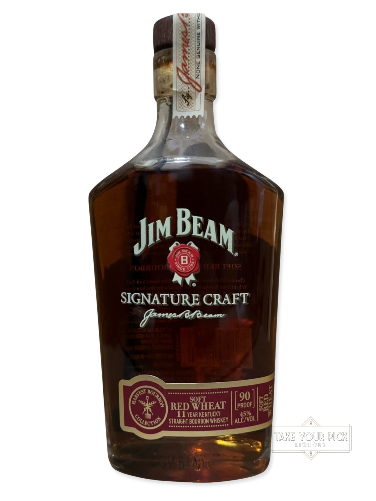 Jim Beam Signature Craft Soft Red Wheat 90 Proof