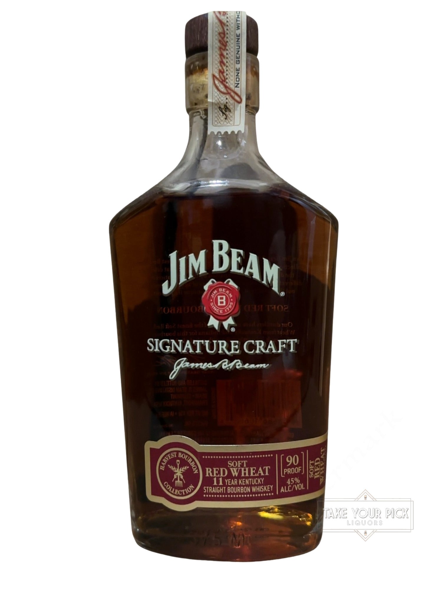 Jim Beam Signature Craft Soft Red Wheat 90 Proof