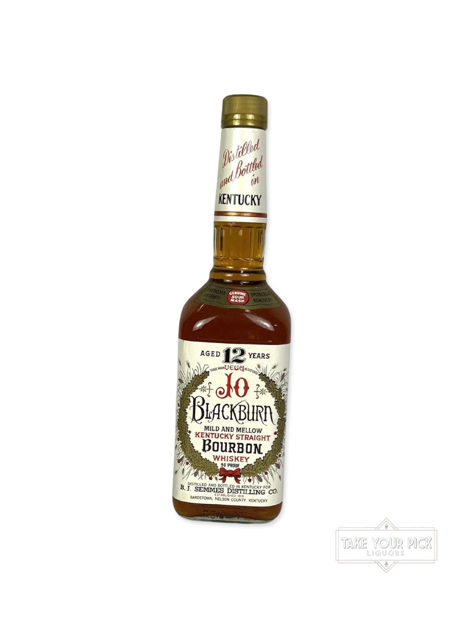 Jo Blackburn 12-year 1999 (pre-fire) - 90 Proof