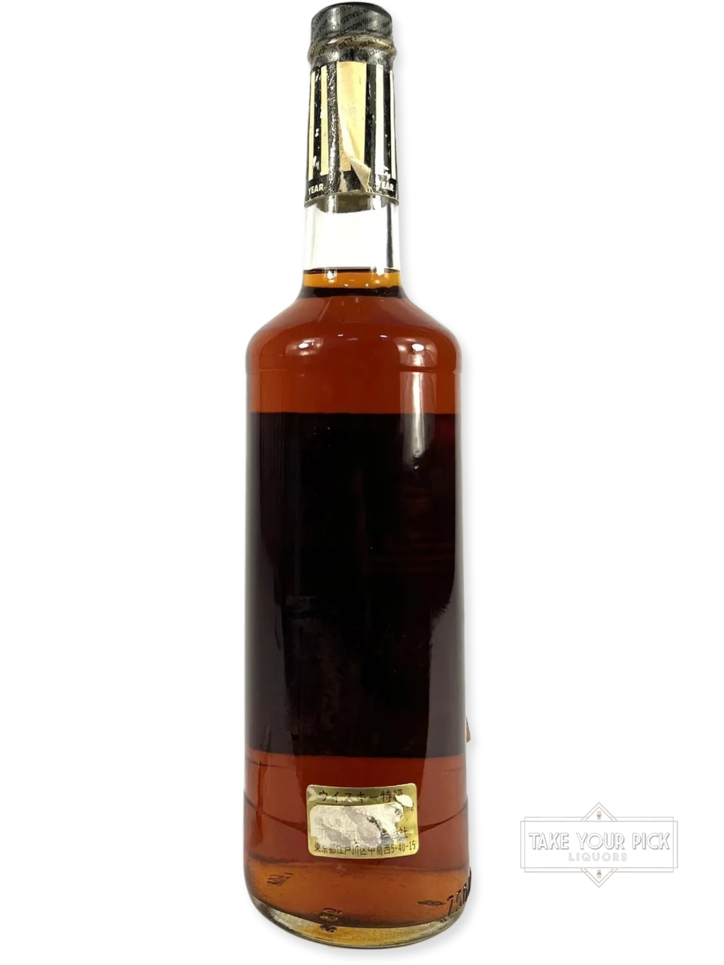 KBD/Willett Jailhouse Blues 12-year 114pf. 1995 - 114 Proof - Bottle Back