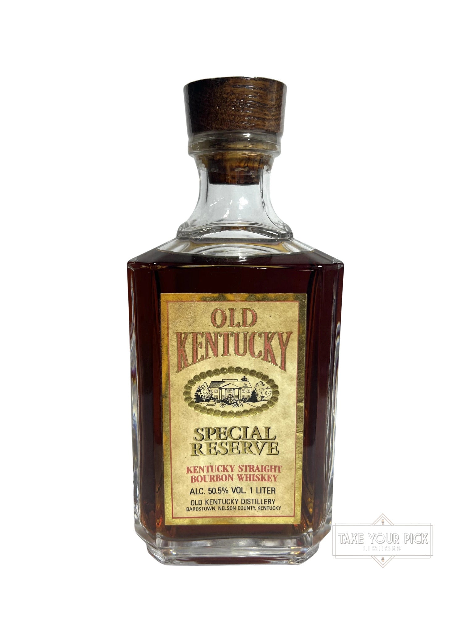 KBD/Willett Old Kentucky 15-year 101pf. 1990's Liter - 101 Proof