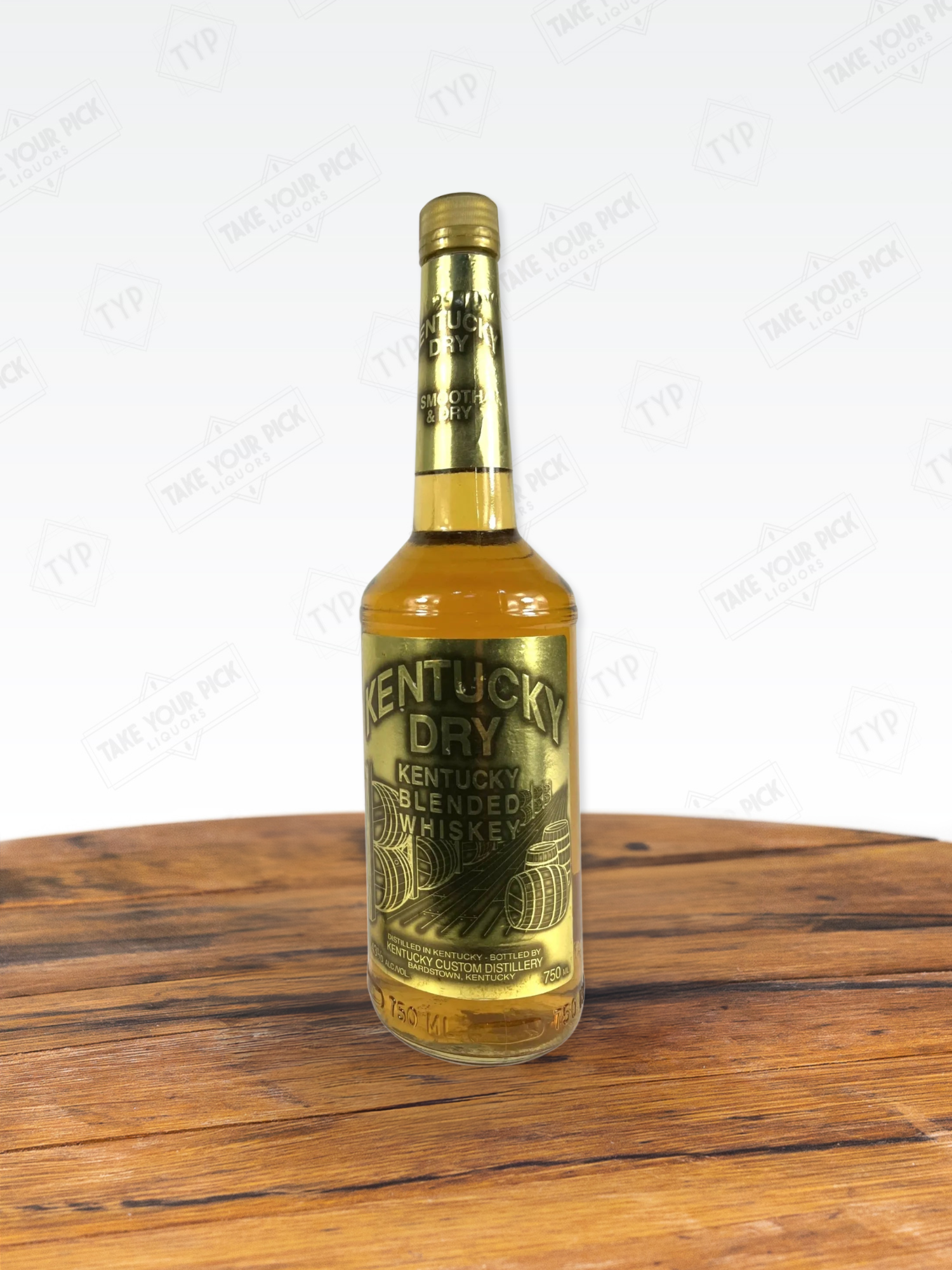 Kentucky Dry Kentucky Blended Whiskey 1985