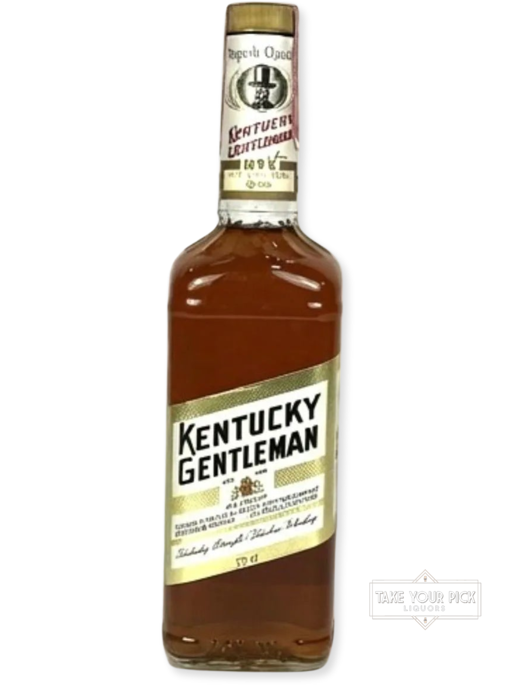 Kentucky Gentleman 1977 - 86 Proof - Bottle Front