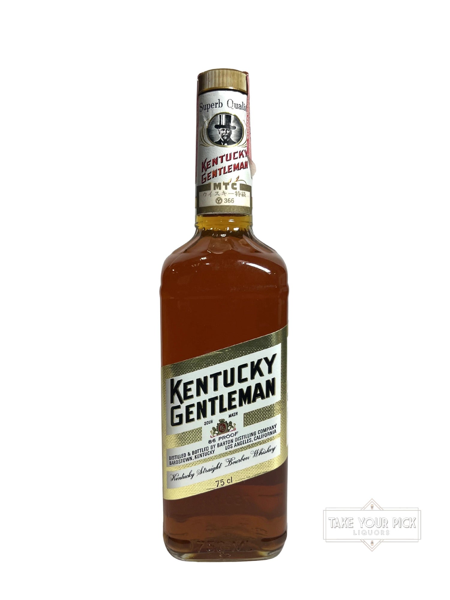 Kentucky Gentleman 1977 - 86 Proof