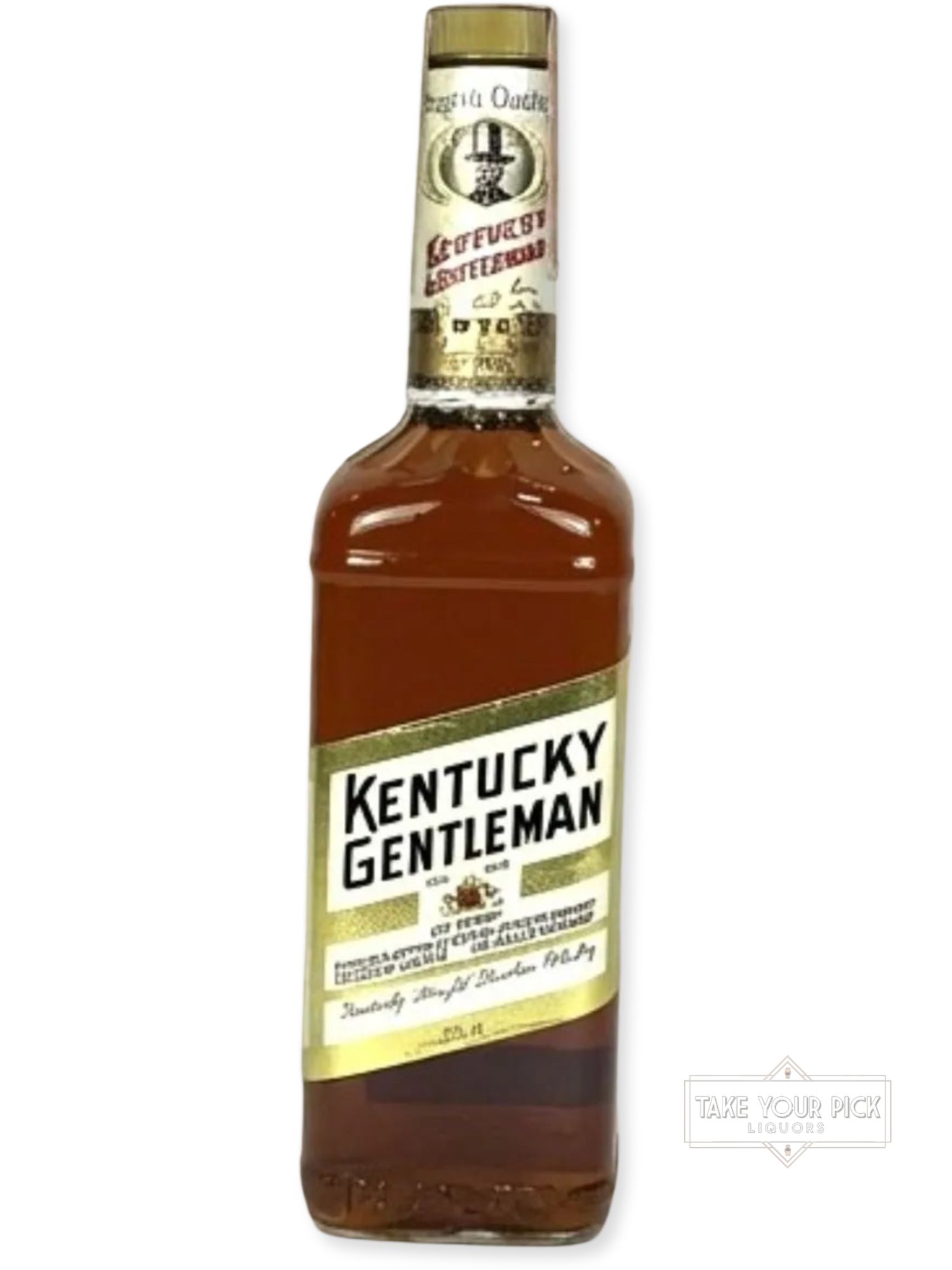 Kentucky Gentleman 1980 - 86 Proof - Bottle Front