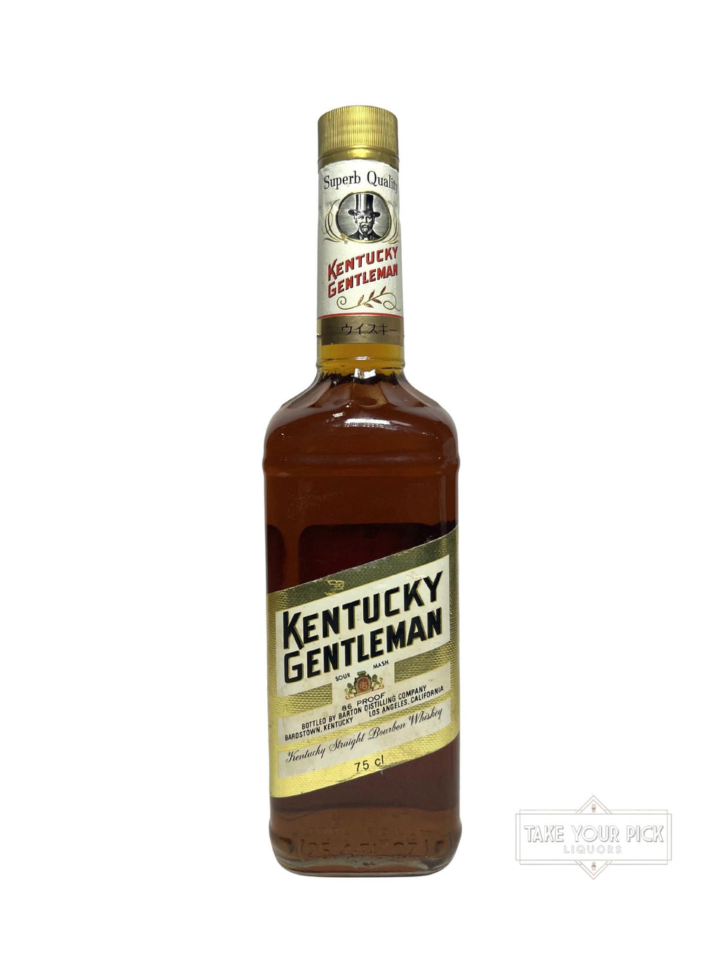 Kentucky Gentleman 1990 86 Proof