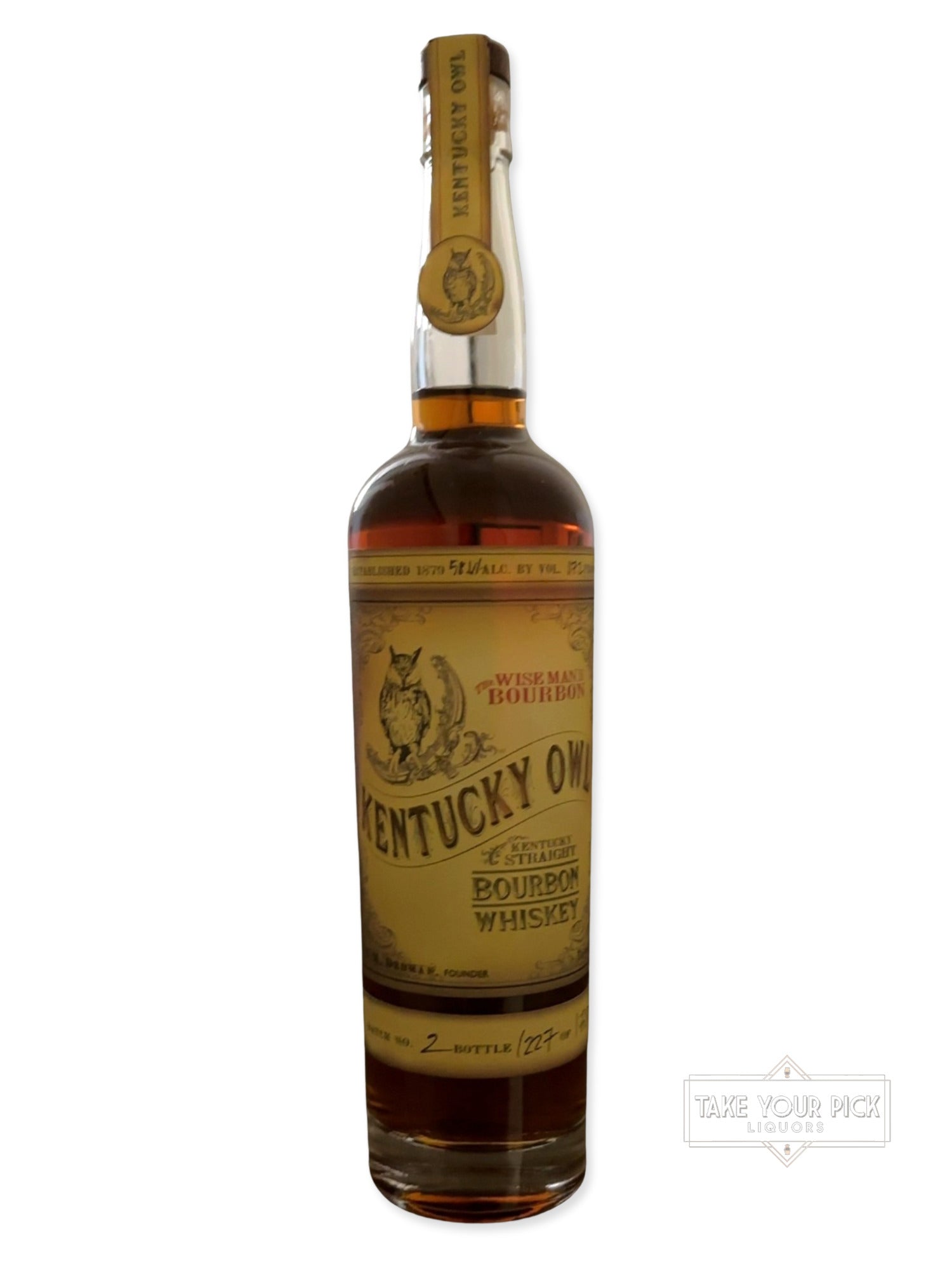 Kentucky Owl Bourbon Whiskey 117.2 Proof (Batch 2)