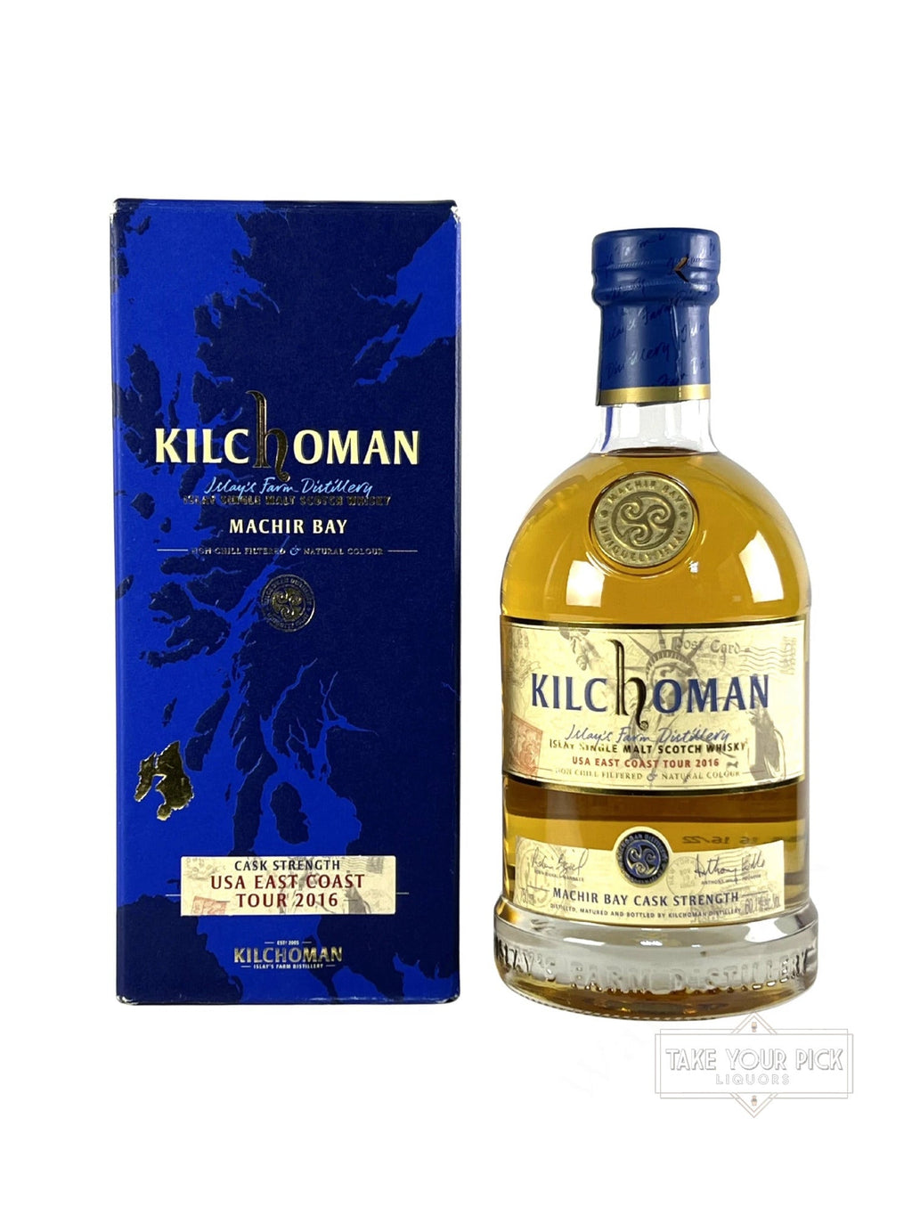 Kilchoman Machir Bay Cask Strength USA East Coast Tour 2016 - 120.3 Proof