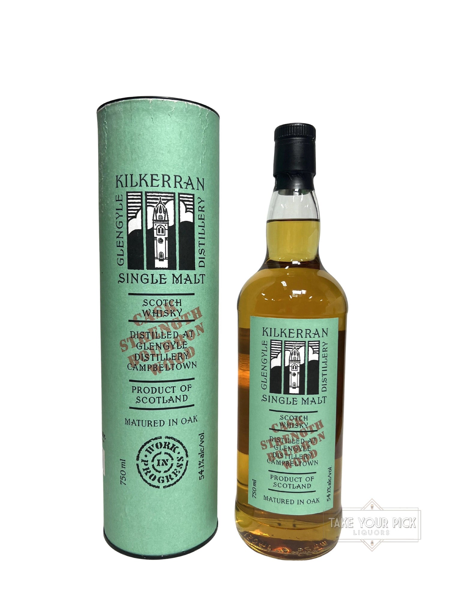 Kilkerran Cask Strength Bourbon Wood - 108.2 Proof