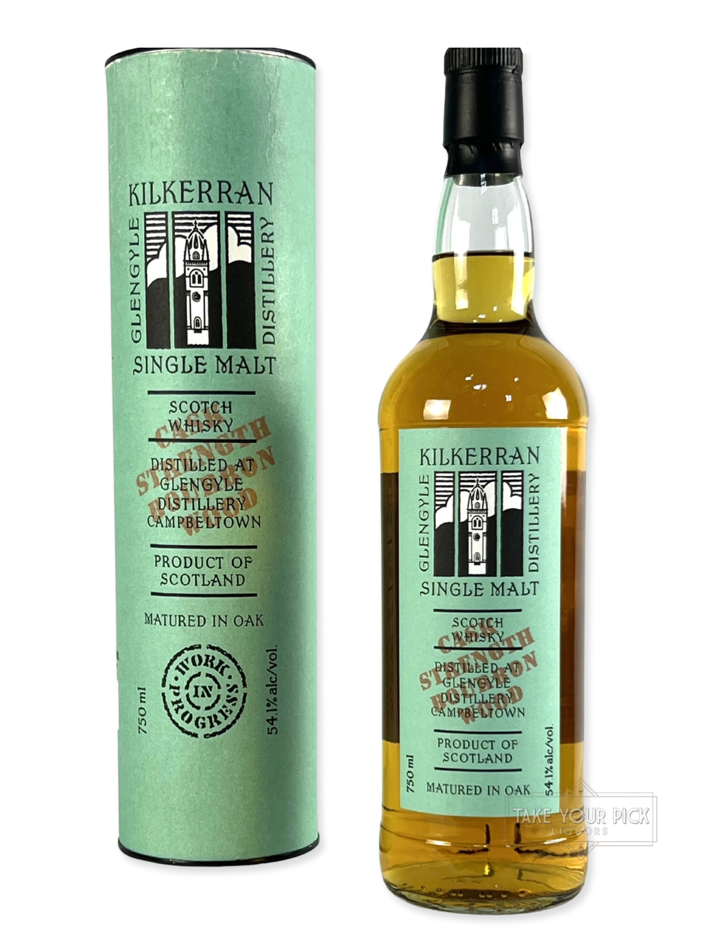 Kilkerran Cask Strength Bourbon Wood - 108.2 Proof