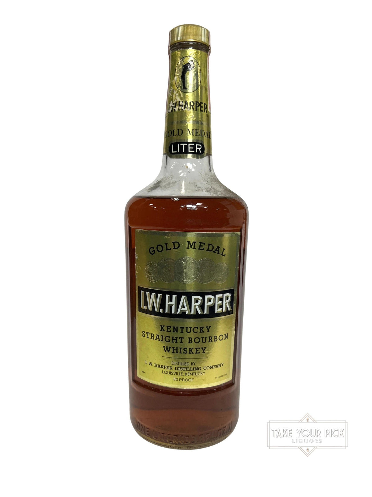 I.W. Harper Gold Medal Liter 1987