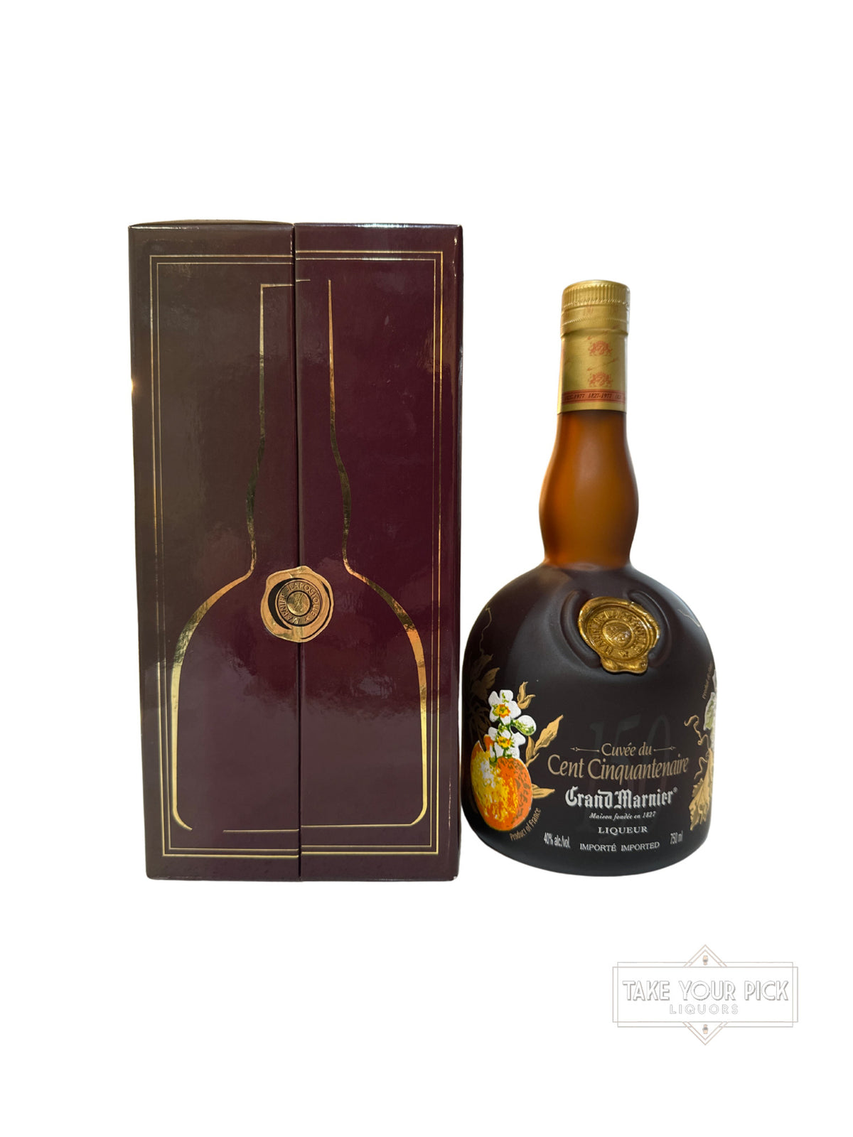 L0517913 Grand Marnier Cuvee du Cent Cinquantenaire 80 Proof 80 Proof 750ml