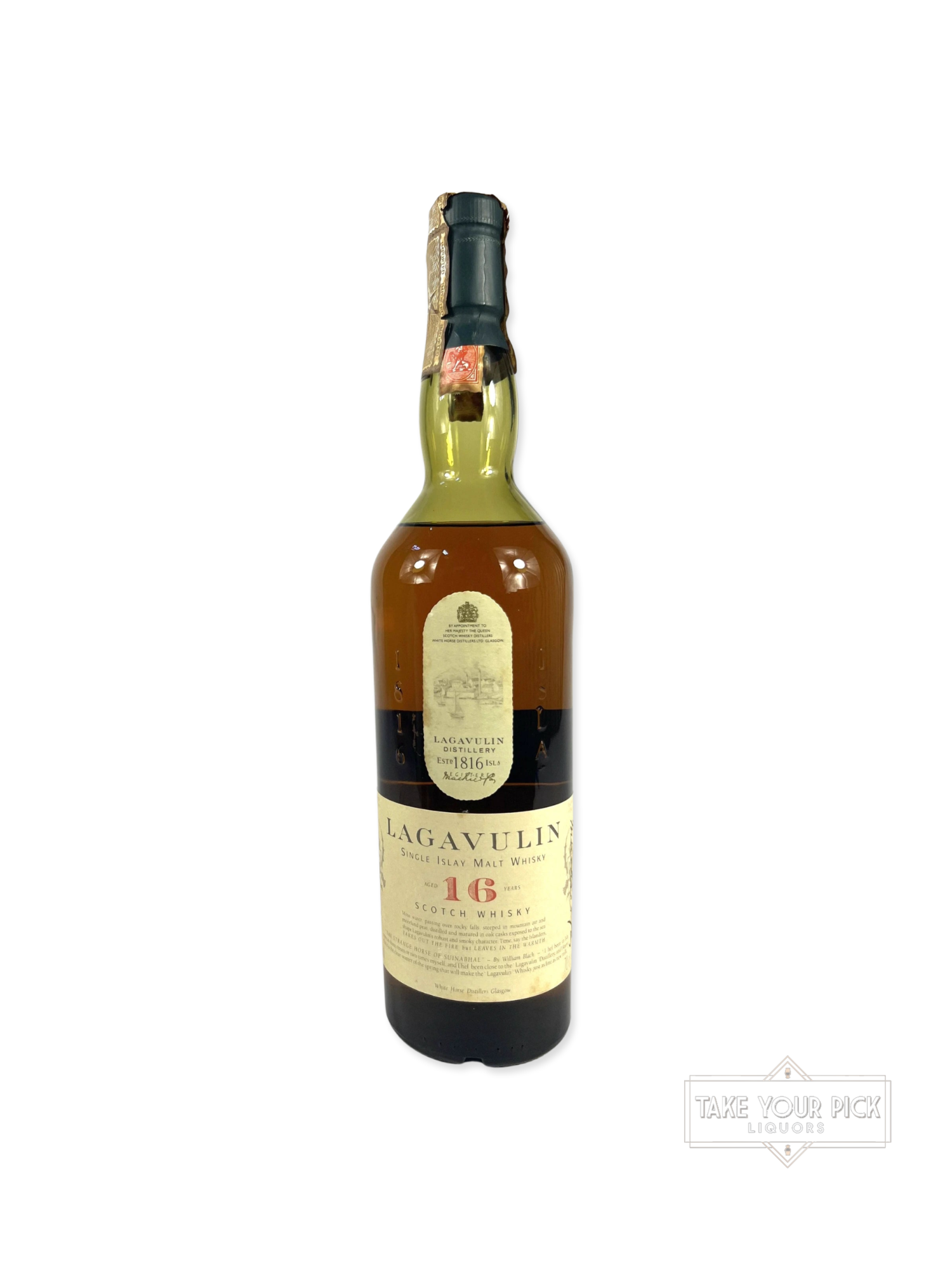 Lagavulin White Horse bottling