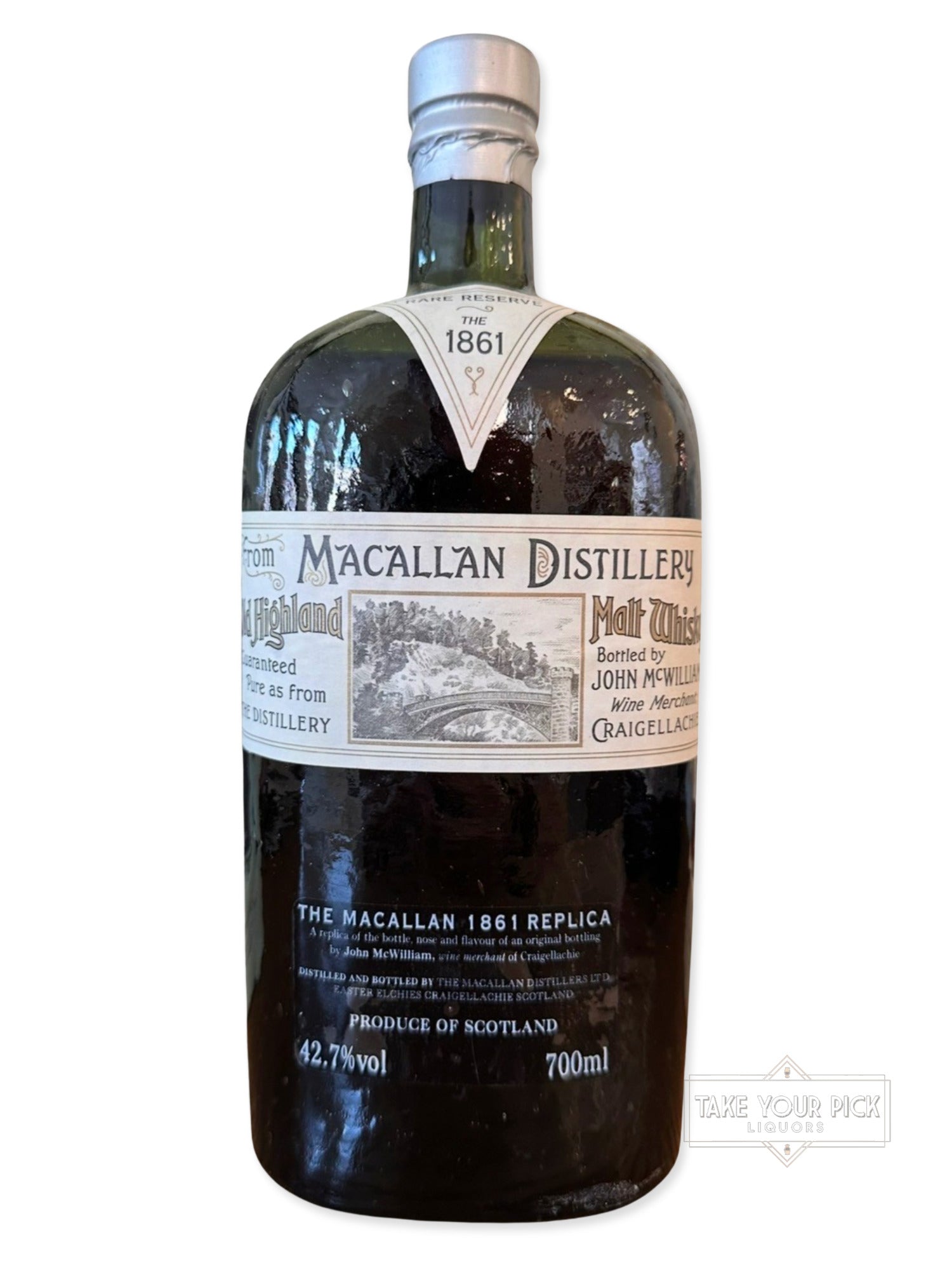 Macallan Distillery The Macallan 1861 Replica Malt Whisky 85.4 Proof