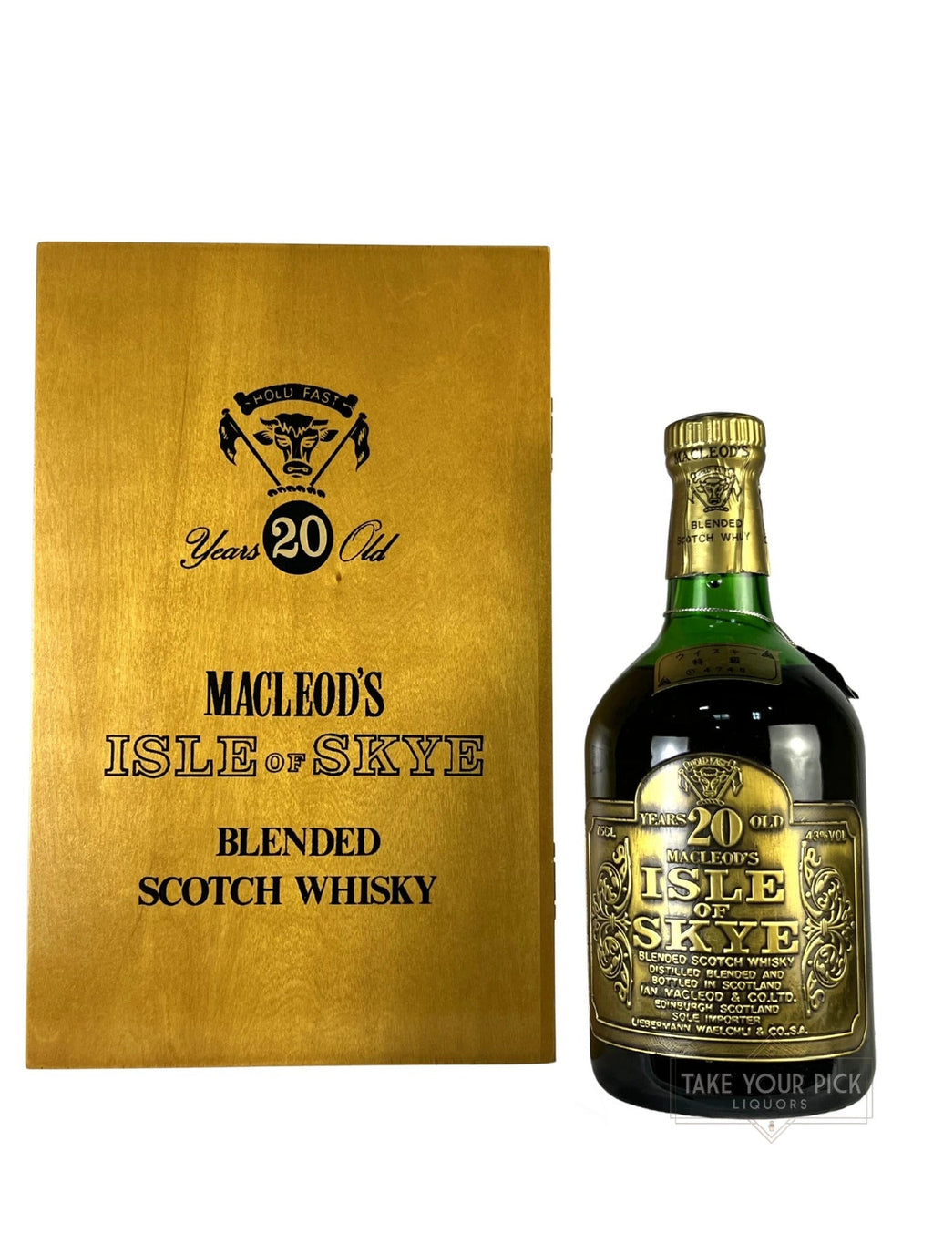 Macleod's Isle of Skye 20-year Blended Scotch with box