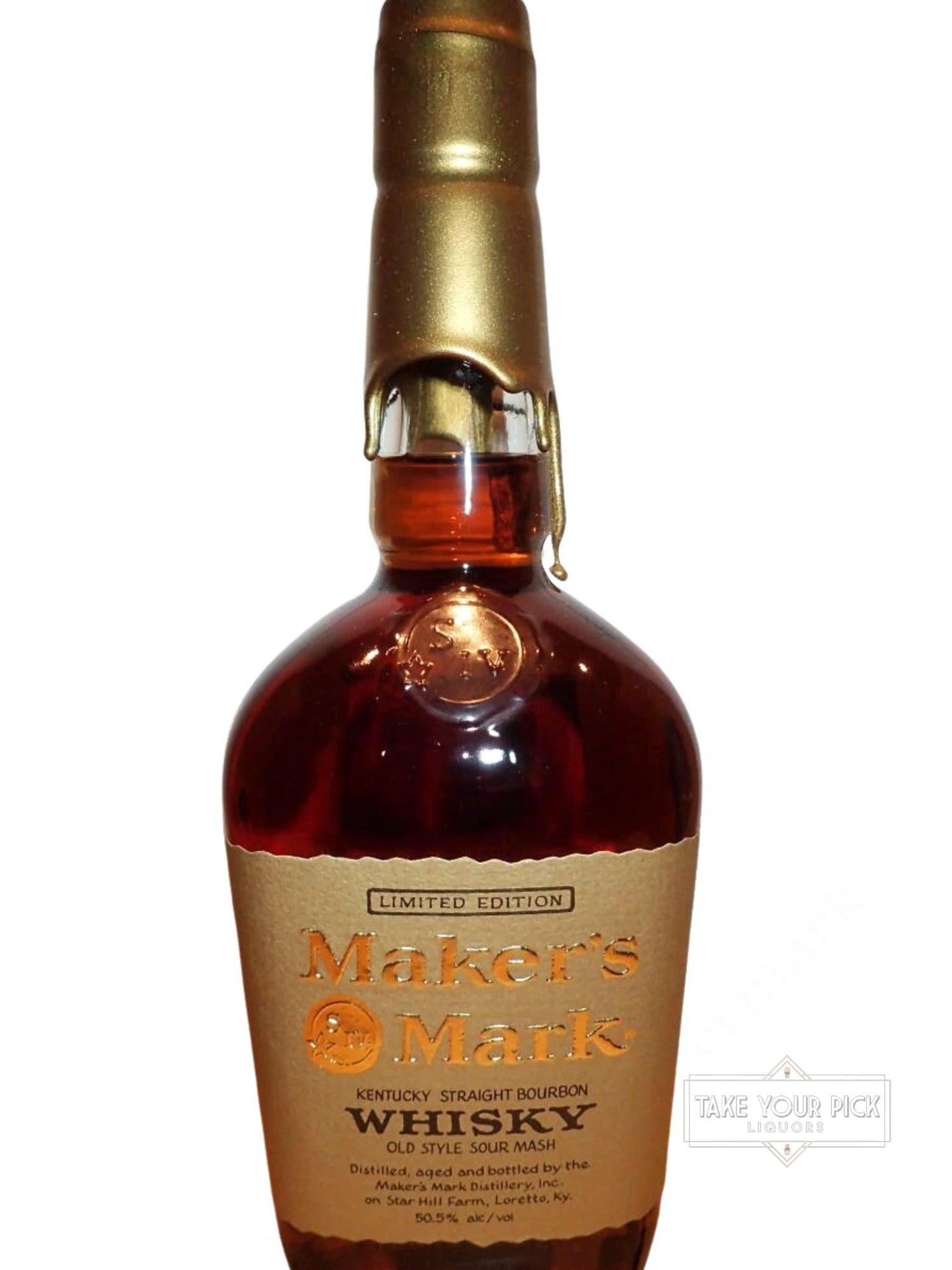 Maker's Mark Distillery, Inc. Maker's Mark Gold Wax 1995