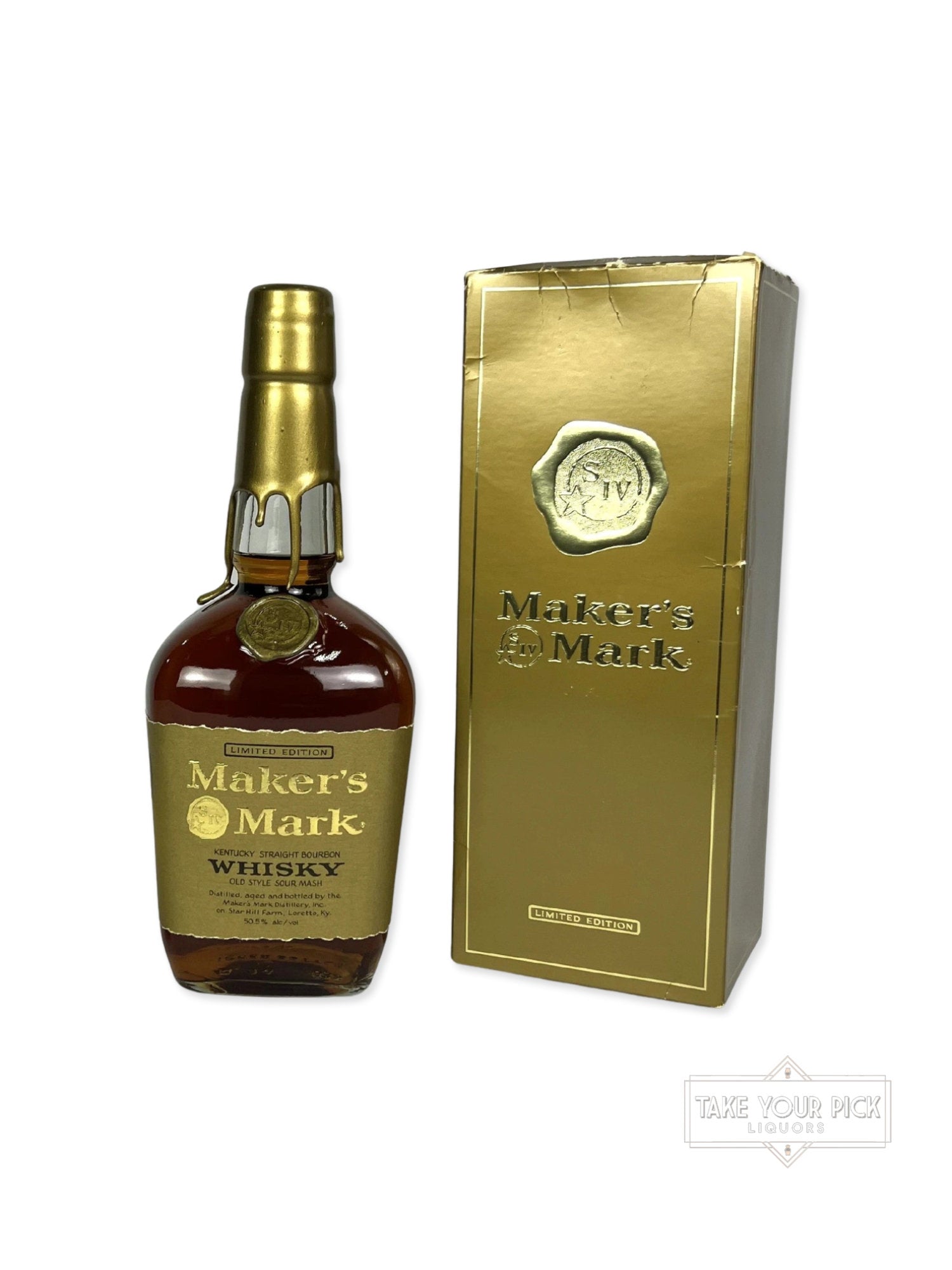 Maker's Mark Gold Wax 1994 - 101 Proof