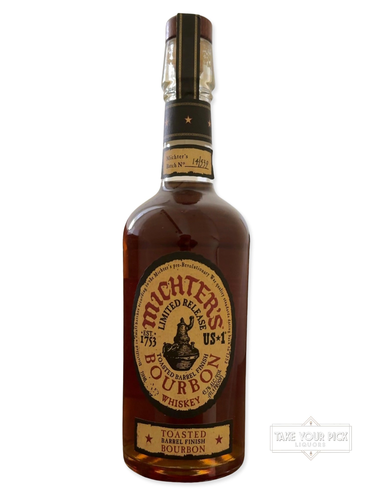 Michter's Limited Release Toasted Barrel Finish Bourbon 91.4 Proof