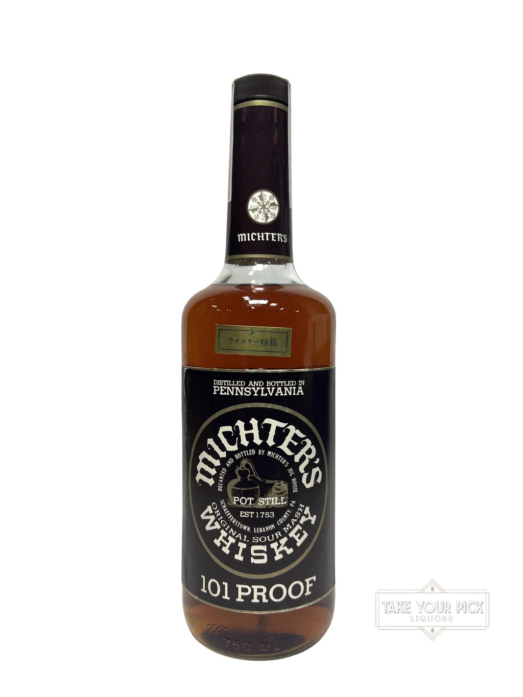 1988 Michter's Original Sour Mash Whiskey - 101 Proof