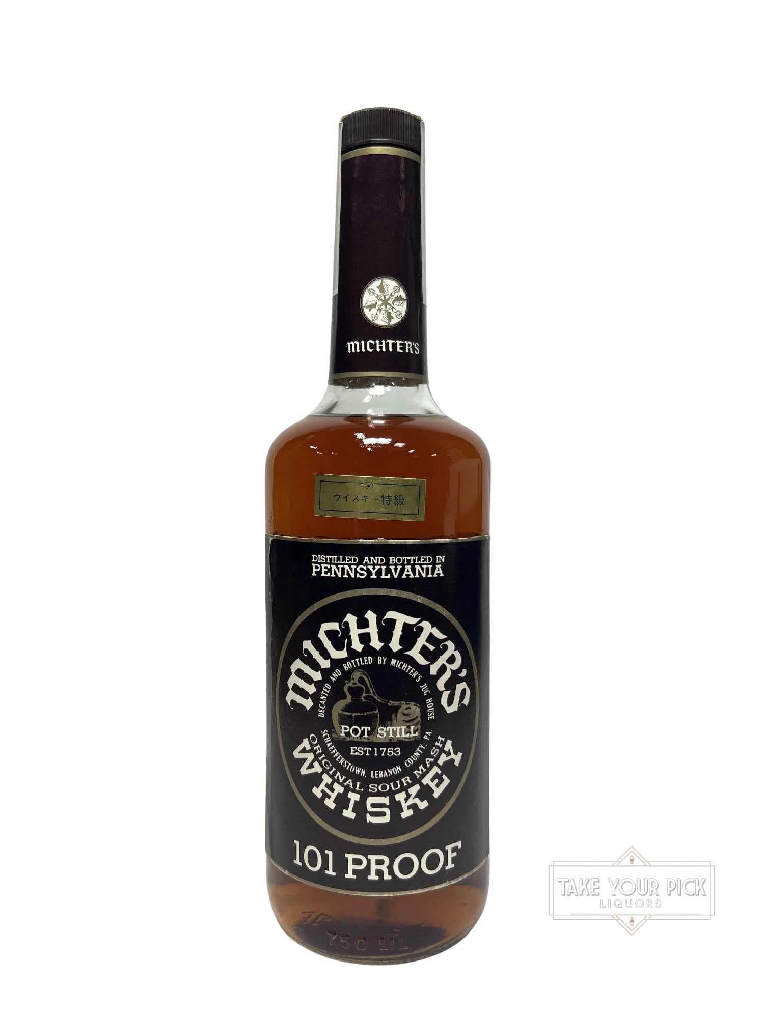 1988 Michter's Original Sour Mash Whiskey - 101 Proof