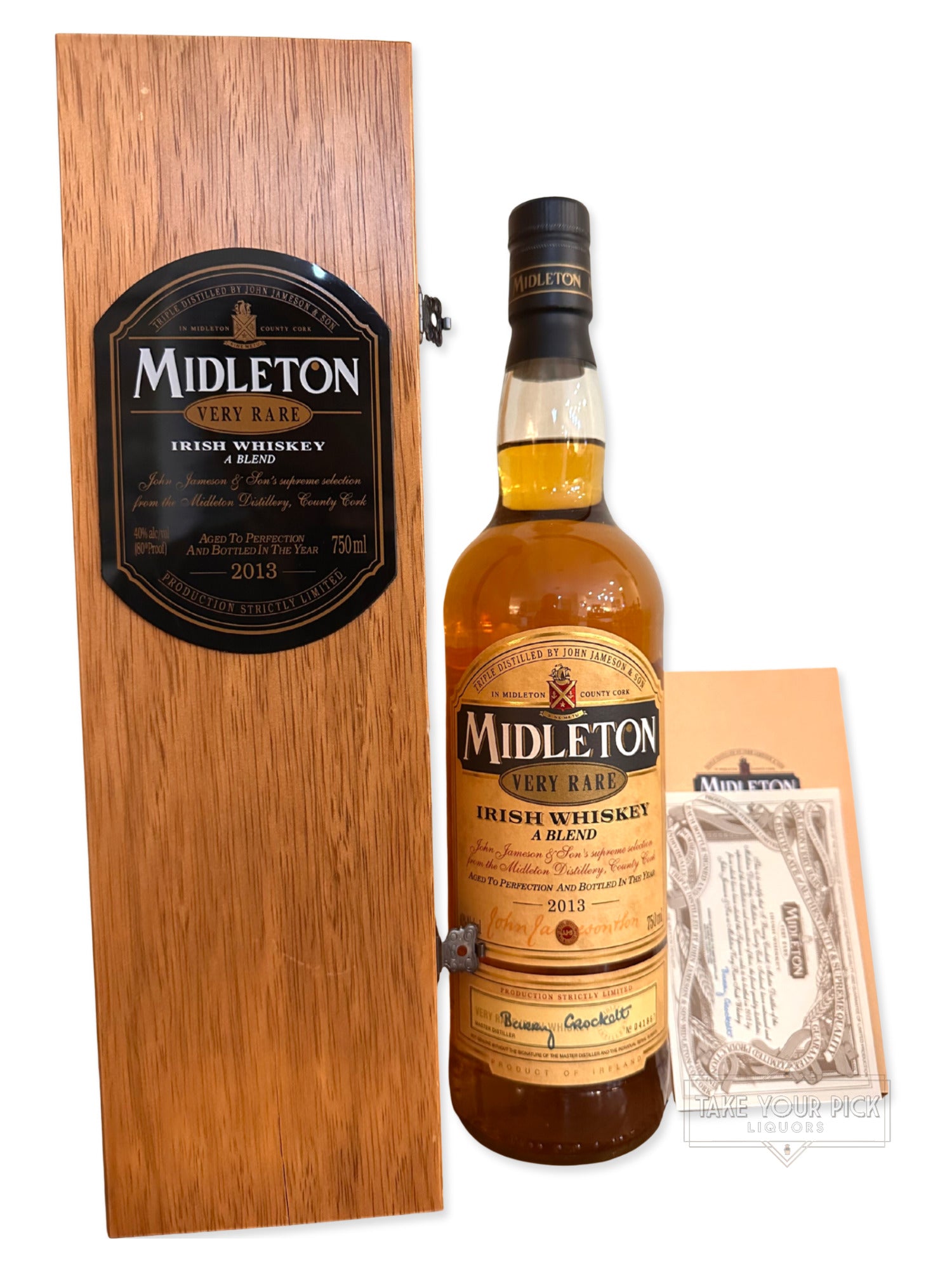 Midleton Very Rare Irish Whiskey A Blend 80 Proof