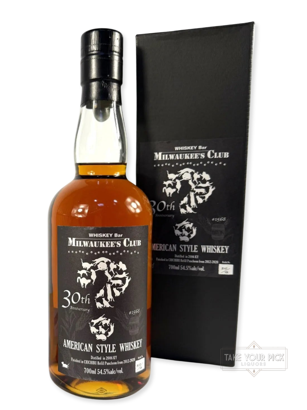 Milwaulkee Club 30th Anniversary 14-year (Wild Turkey) - 109 Proof