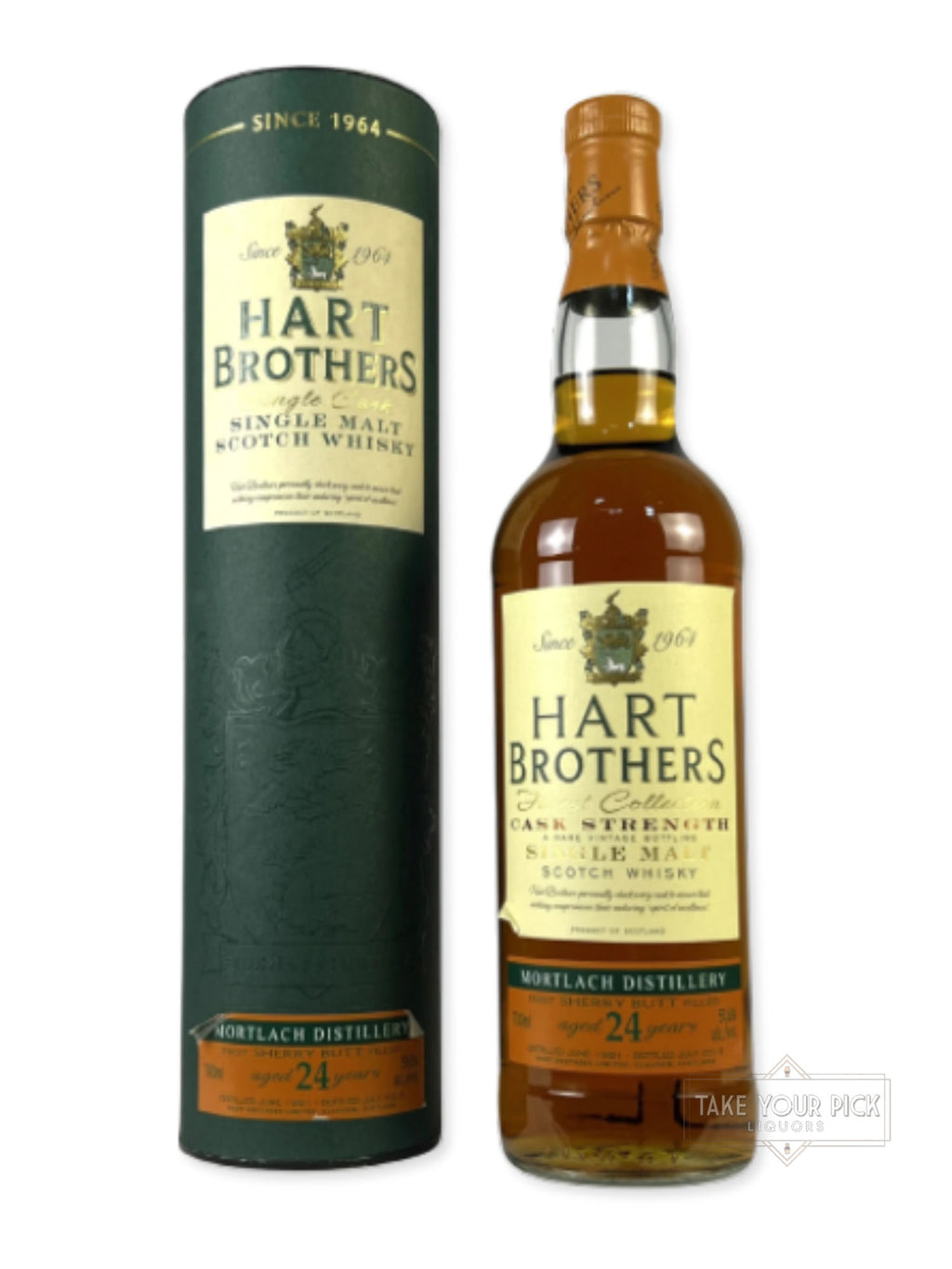 Mortlach (Hart Brothers) cask strength 24-year