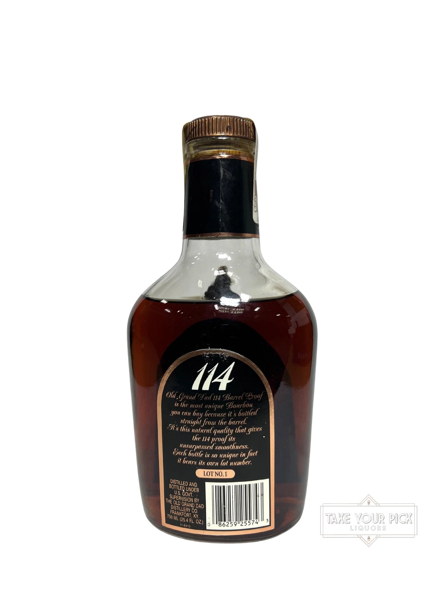 National Distillers Old Grand Dad 114 Lot 1 1991