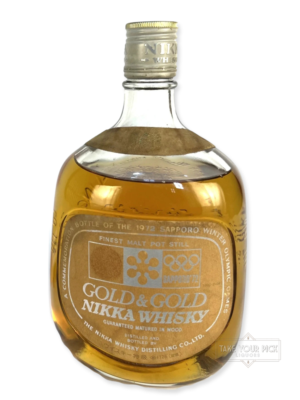 Nikka Gold & Gold Sapporo Olympics 1972 - 86 Proof