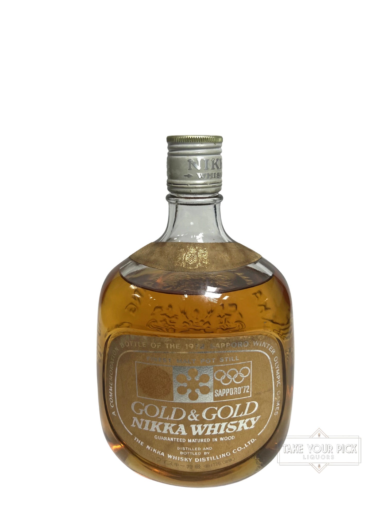Nikka Gold & Gold Sapporo Olympics 1972 - 86 Proof